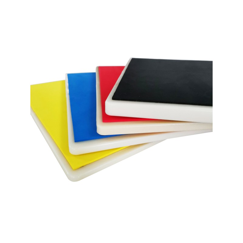 MASTERLINE REBREAKABLE Board Mit Polster – Mehrfach Brechbares Kunststoffbrett, 7 Farben Für Verschiedene Schwierigkeitsgrade